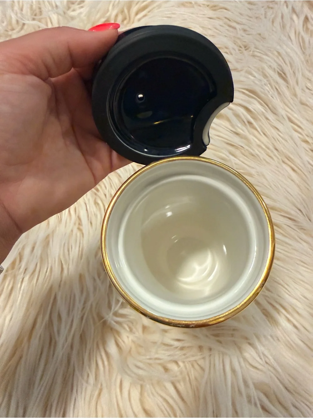 Starbucks ceramic hot travel mug